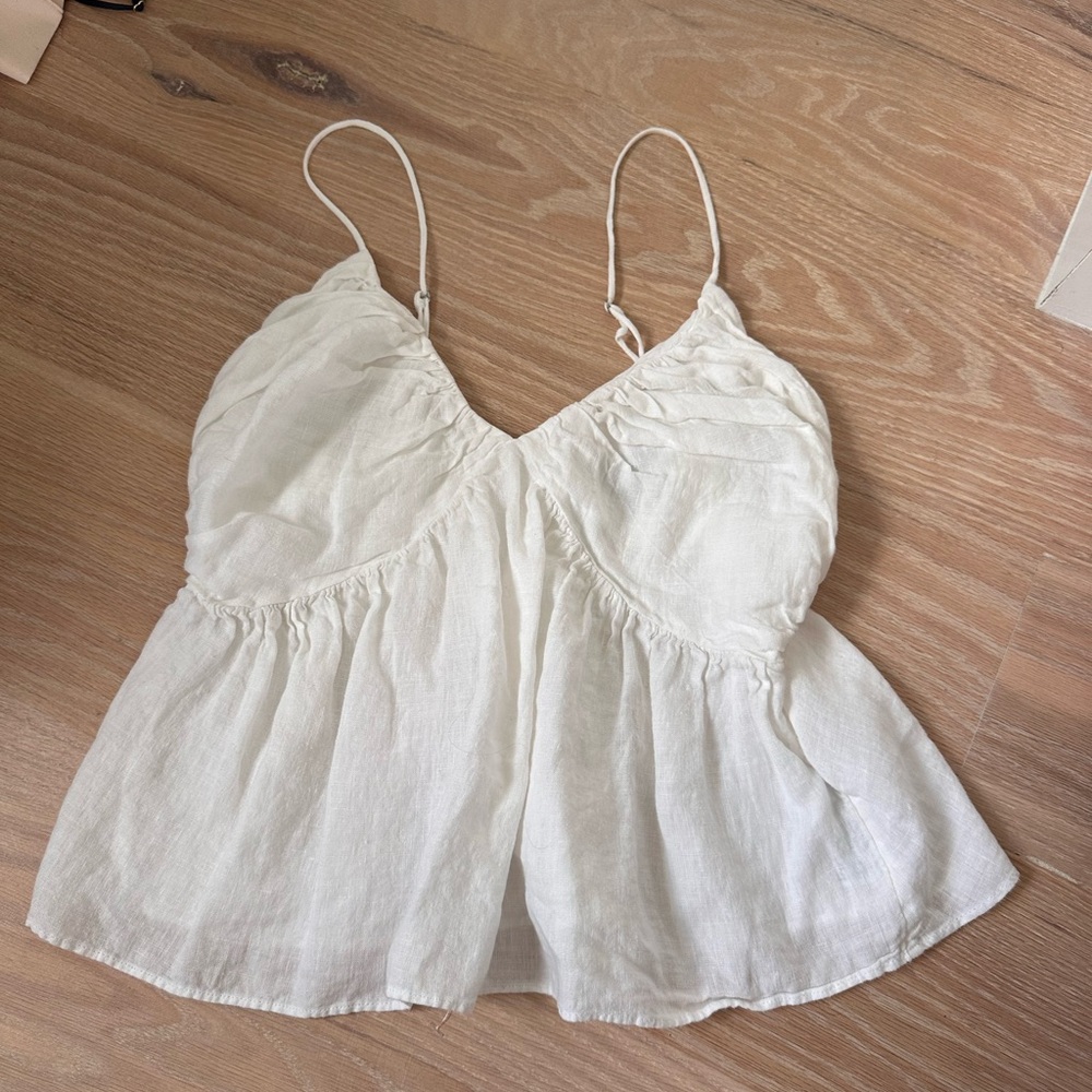 J. Crew Linen Camisole top